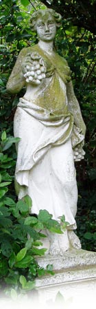 the old rectory statue